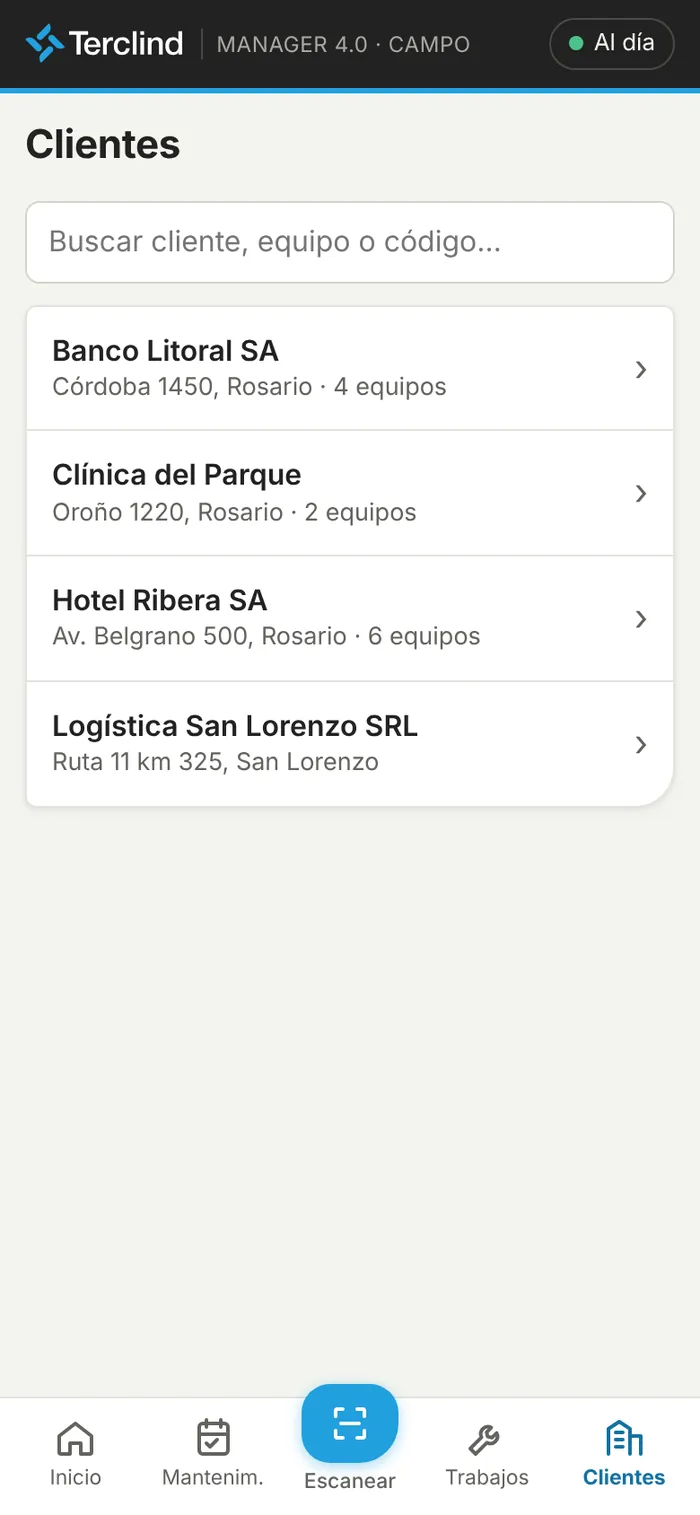 Clientes.